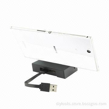 Wholesale Online USB Charging Cradle/Desktop Dock Charger for Sony Xperia Z Ultra/XL39h, Black Color